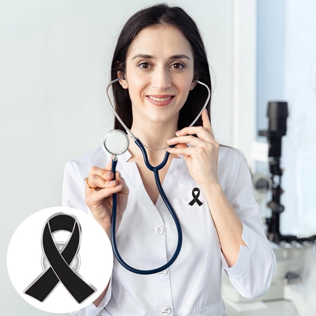Product Category Brooch - 1PC Elegant Ribbon Cancer Awareness Lapel Pin Heart Shaped Silk Ribbon Fashion Accessory for Clothing Bags and More