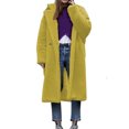 thumbnail image 2 of LOVZFMLL Vestes pour Femmes Manteau à Manches Longues en Cheveux d'Agneau Col Chaud, 2 of 4