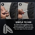 thumbnail image 4 of 40 Pcs Tire Repair Rubber Nail, Tire Repair Nail Tire Repair Rubber Screws Fast Tool Self-Service Tire Repair Nail Vacuum Suitable for Car Motorcycle Jeep Tire Puncture Repair, 4 of 6