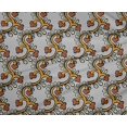 thumbnail image 4 of oneOone Polyester Lycra Fabric Spiral & Floral Block Print Fabric By The Yard 56 Inch Wide, 4 of 4