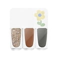 thumbnail image 1 of Riforla Three Color Nail Polish No Baking Quick Drying Set Durable Tearable Water Based Manicure 1ml Nail Polish, 1 of 3