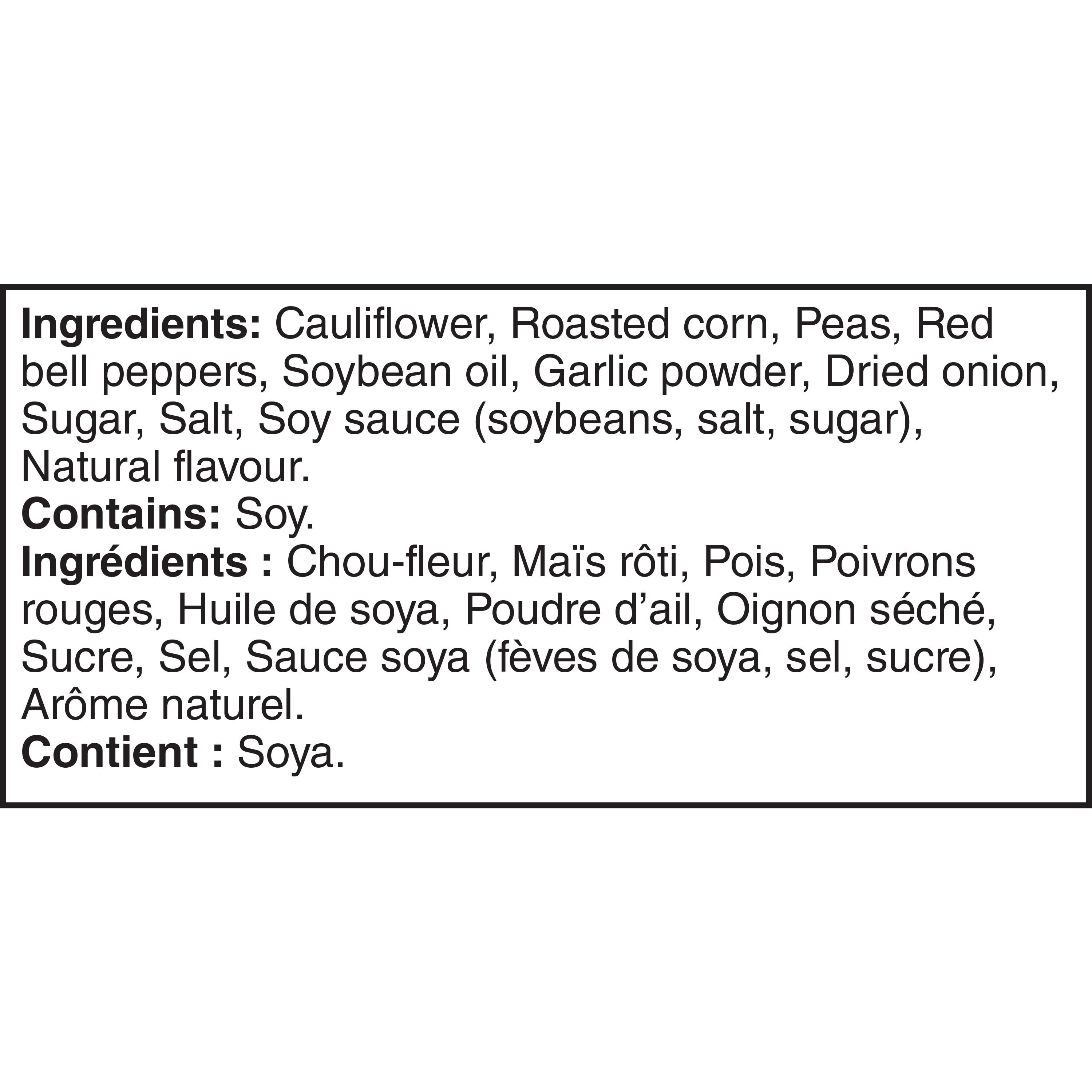 Légumes en riz style sauté asiatique Géant Vert 283 g