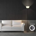 thumbnail image 3 of PESRAE Lampadaires Intelligents RVB Compatibles avec Alexa, Assistant Google Application Wi-Fi, Lampadaire Moderne à Changement de Couleur, Lampadaire d'Angle à Intensité Réglable pour Salon, 3 of 7