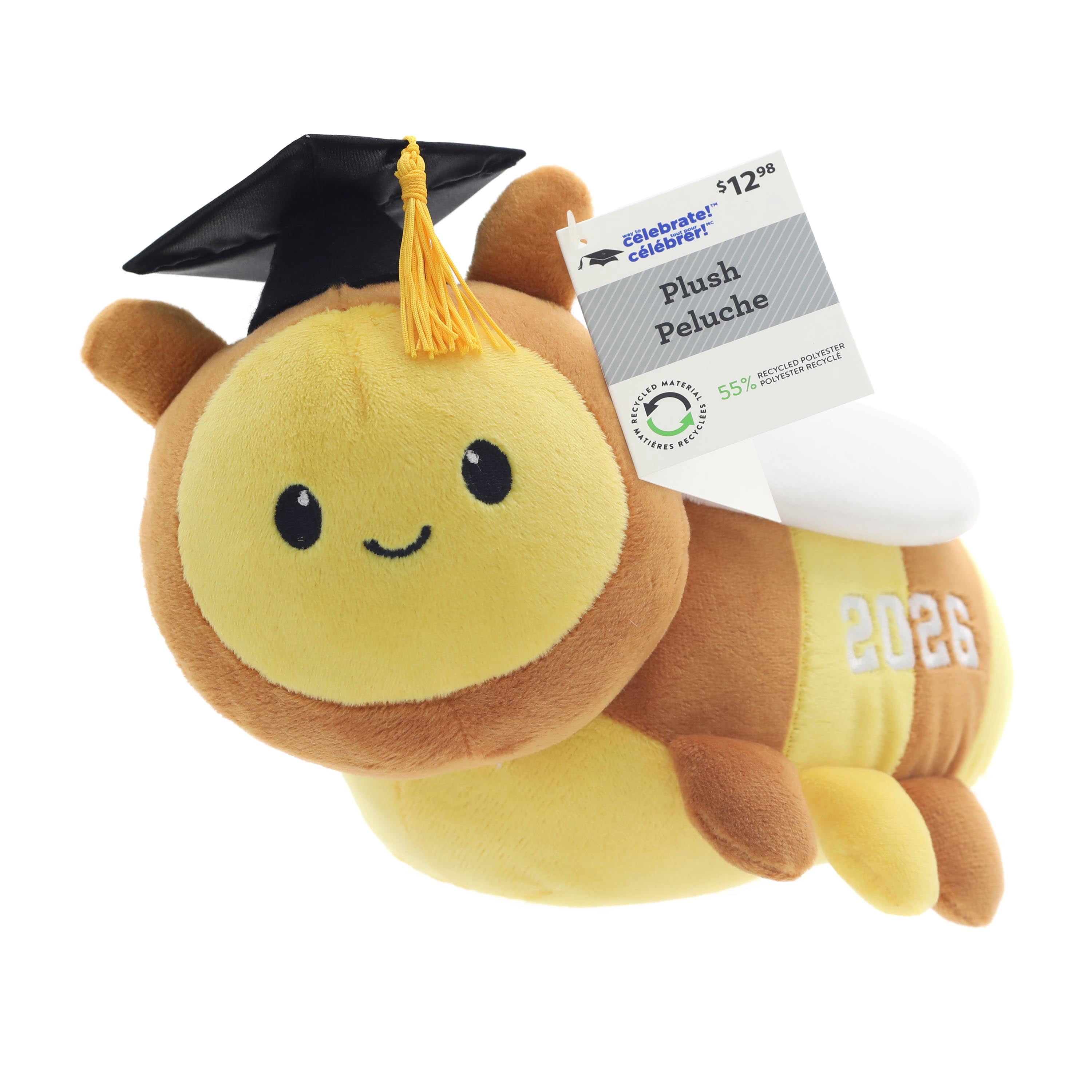 2026 Graduation Honeybee Plush by Way to Celebrate - Walmart.ca