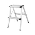 thumbnail image 2 of Luzkey Folding Step Ladder Stool, High Stool, Multifunctional Stable Fishing Stool, Metal Ladder Stool for Office, Supermarkets, Factories, Home, 2 of 8