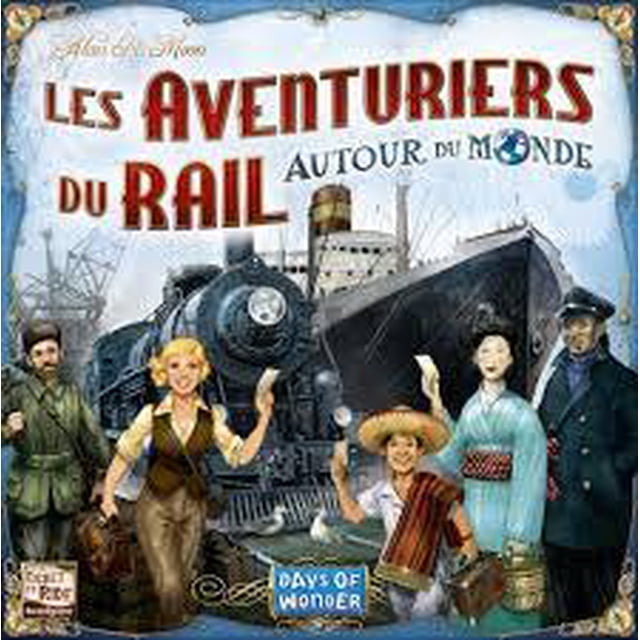 Asmodee : Les aventuriers du rail (French game)