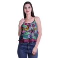 thumbnail image 1 of Moomaya Printed Womens Spaghetti Strap Crop Top Cami Summer Tops, 1 of 5