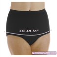 thumbnail image 4 of 3-Pack Women's Assorted Maximum Absorbency Reusable Bladder Control Panties 3XL (Fits Hip: 49-51"), 4 of 7