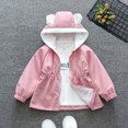 thumbnail image 1 of RXIRUCGD Children's Clothing Children's Spring Coats Small And Medium-sized Children's Spring Coats( Pink, Size:4 Years ), 1 of 4