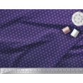 thumbnail image 3 of Soimoi Modal Satin Fabric Dot & Heart Shirting Print Fabric by The Yard 42 Inch Wide, 3 of 3