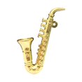thumbnail image 4 of HILABEE Instrument de Musique Miniature Maison de Poupée 1/12 Mini Meuble Jouet pour Maison de Jeu Saxophone, 4 of 9