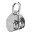 thumbnail image 1 of Poulie à Double Roue, Anticorrosion, Résistante à l'Oxydation des Blocs de Câble de Levage pour Navires pour Bateaux, 1 of 8