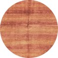 thumbnail image 1 of Ahgly Company Tapis Rond Abstrait Orange Rouge pour Intérieur, 4 Pieds Rond, 1 of 6
