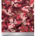 thumbnail image 1 of Soimoi polyester Crepe Fabric Two Tone Camouflage Print Fabric by the Yard 52 Inch Wide, 1 of 3