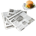 thumbnail image 4 of 100PCS Baking Paper, Bread Paper, Hot Dog Tray Liner with French Fries, Hamburger Sandwich, Absorbent Paper, 4 of 5