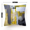 thumbnail image 4 of 2 Pcs Abstract Pillowcase Throw Pillow Case Sofa Seater, 40*40cm, #17, 4 of 8