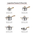thumbnail image 2 of Finezza 11 Piece 5-Ply Clad Stainless Steel Cookware Set, 2 of 3