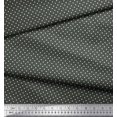 thumbnail image 3 of Soimoi Poly Georgette Fabric Dots Dots Printed Craft Fabric by The Yard 52 Inch Wide, 3 of 5