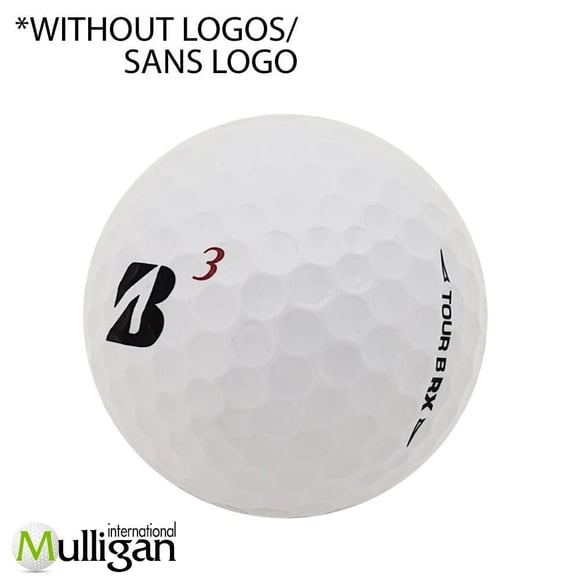 Mulligan - 48 Bridgestone Tour B RX (B) 5A Pristine Recycled Used Golf Balls, White