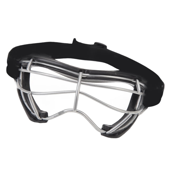 Lacrosse Goggles by Ccdes, designed for women's lacrosse, featuring a durable frame made of silicone and ferroalloy. The ergonomic design conforms to facial curves, providing a wider field of vision. Weighing approximately 225g (7.9oz), these protective goggles are ideal for enhanced safety during play.