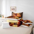 thumbnail image 4 of YST Cute Dragon Comforter Set, Magic Jungle Theme, Lightweight, King Size (7 Count), 4 of 4