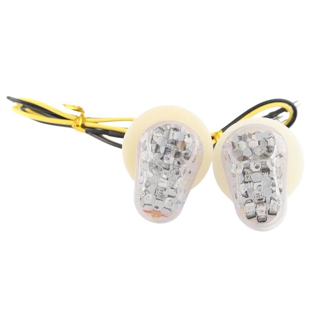 Clignotants Lumineux Indicateur Lampes Clignotant pour Yamaha FZ6R FZ1 YZF R1 R6 R6S FZ09 FZ8 TMAX