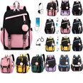 thumbnail image 2 of AIGIA School Bookbag with USB Charging Port Backpack Laptop Travel Shoulder School Book Bag Rucksack, 2 of 25