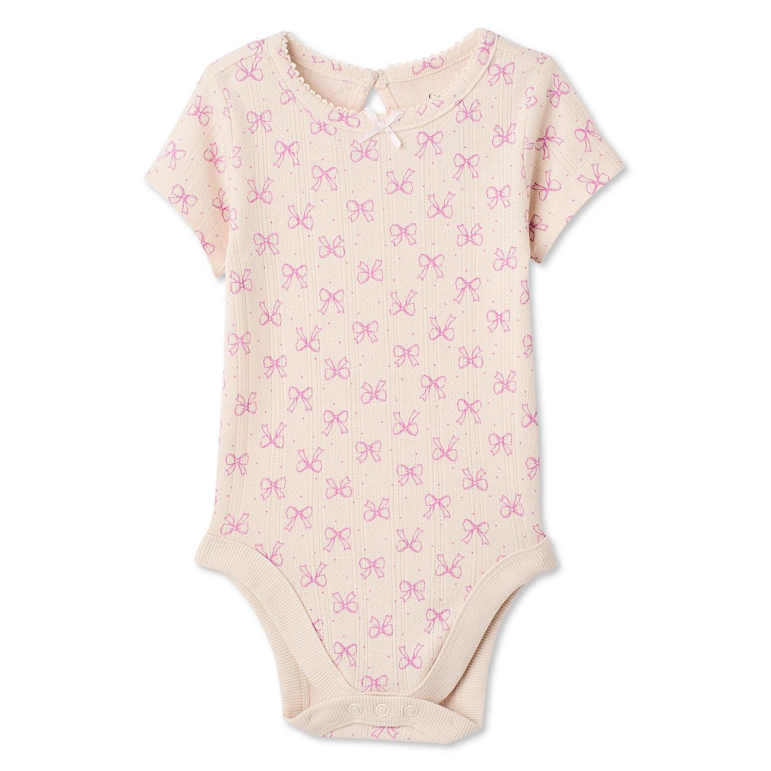 Cache-couche en tricot pointelle George pour bébés filles