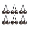 thumbnail image 2 of TIMIFIS Hooks for Hanging Shower Curtain Hooks Rings, Rustproof Metal Shower Curtain Rings for Bathroom Shower Rods Curtains, 12Pcs Towel Hooks for Bathrooms, 2 of 6