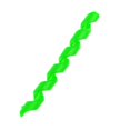 thumbnail image 3 of jinwen 5Pcs Bike Cable Spiral Sleeves Housing Brake/ Line Pipe Wrap Frame Guard - Green, 3 of 7