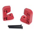 thumbnail image 2 of Maoww 2 Pièces RC Voiture Poutre Principale Fixation Pièces Modèles de Véhicules Poutres Monter Jouet Automobile Accessoires Modifiés Pièces de Rechange Rouge, 2 of 6