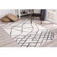 thumbnail image 3 of eRug Outlet Tapis Moderne Abstrait Grand Blanc Gris, 3 of 6