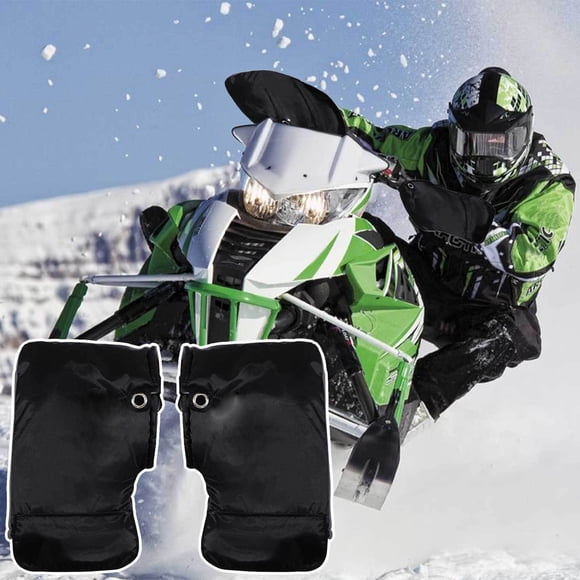 Apmemiss Clearance Snowmobile Handlebar Muffs Snowmobile Hand Muffs Gloves Motorcycle Gloves Snowmobile Handlebar Gloves Windproof Riding Gloves Thicke Handlebar Mitts