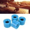 thumbnail image 4 of Roues de Planche à Roulettes, Matériau PU Haute Résistance Résistant à l'Usure Roue de Planche de Surf Stabilité Pièces de Rechange pour Rampe Trottoir Route en Ciment Noir,Jaune,Bleu,Rouge, 4 of 7