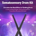 thumbnail image 1 of Set 1 Set Somatosensory Virtual Drum Kit Air Drumsticks Musical Instrument for Home Studio Outdoor Camping, 1 of 7