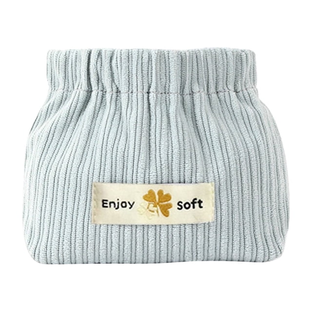 Sacs pour Femmes,Sacs Cosmétiques pour Femmes Bouche Fragmentée Enveloppe Rouge Rangement Cosmétique Petit Sac Sac Portable pour Femmes Sac de Rangement en Velours Côtelé Sacs à Main pour Femmes,Petit Sac Cosmétique