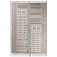thumbnail image 4 of Casavani Multicolor Moroccan Rug Garden Yoga Kilim Dining Room Carpet 8x8 Feet, 4 of 5