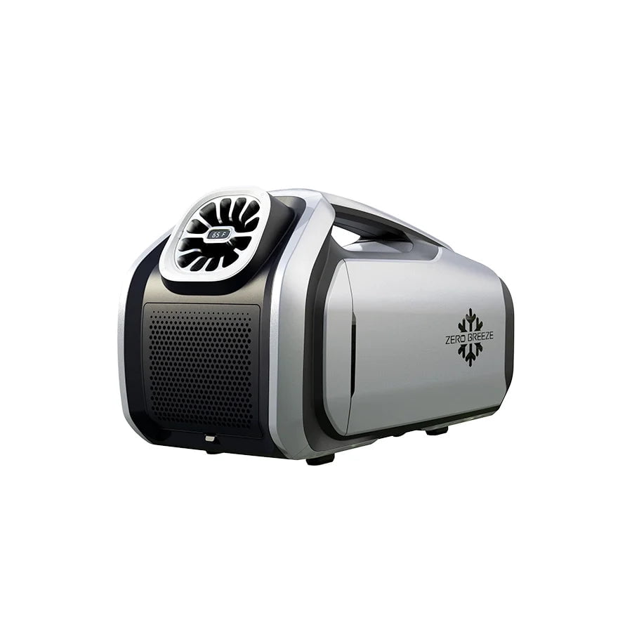 Zero Breeze Air Conditioner Z20 Mark 2; Portable; 2300 BTU; Non Ducted; Silver/Black; 24 Volt DC