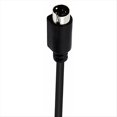 thumbnail image 4 of 90 Degree Bend Mini DIN 4Pin Male to Female S-Video 4-Pin SVHS Camera DVR, , DVD Player Video Connection Cable A, 4 of 4