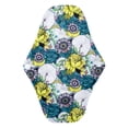 thumbnail image 1 of Graflsoa Eco-Friendly Bamboo Charcoal Washable Menstrual Pad with Secure Button Design for Day & Night Use, Ultra-Absorbent & Portable XWG07, 1 of 6