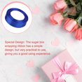 thumbnail image 4 of maskred Gift Wrap Ribbon Wedding Clothes Making Supply Multi-color DIY Craft Accessories Festival Fabric Polyester Ribbons Box Ornaments Royal-blue 40, 4 of 9