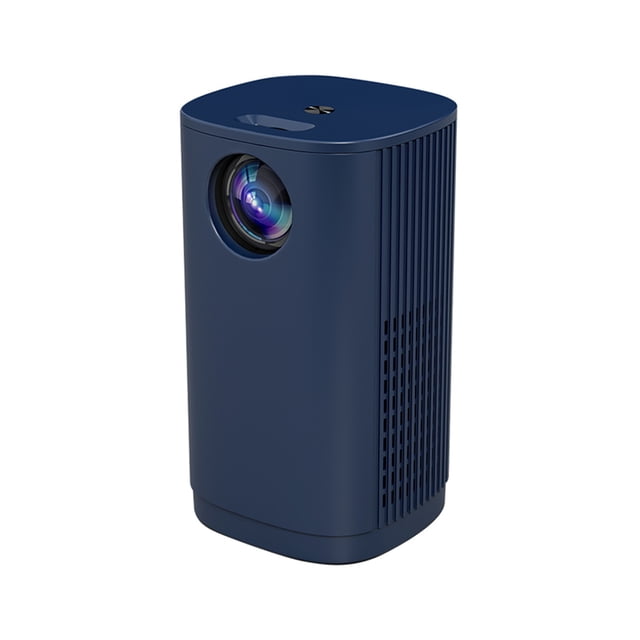 1080P HD Mini Portable WiFi Projector T30 with Built-in Speakers, Dual Wired/Wireless Screen Mirroring, Efficient Heat Dissipation, iOS/Android Compatibility, 16-100 Inch Display, ABS Material, US