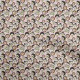 thumbnail image 1 of oneOone Cotton Jersey Light Pink Fabric Circus Craft Projects Decor Fabric Printed By The Yard 58 Inch Wide, 1 of 5