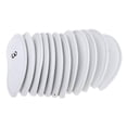thumbnail image 4 of facefd Ensemble de 12 Pcs Couvre-Chefs de Golf en Cuir PU Imperméable Blanc, 4 of 5
