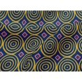 thumbnail image 4 of oneOone Viscose Jersey Fabric Diamond & Circle Block Printed Fabric 1 Yard 60 Inch Wide, 4 of 5