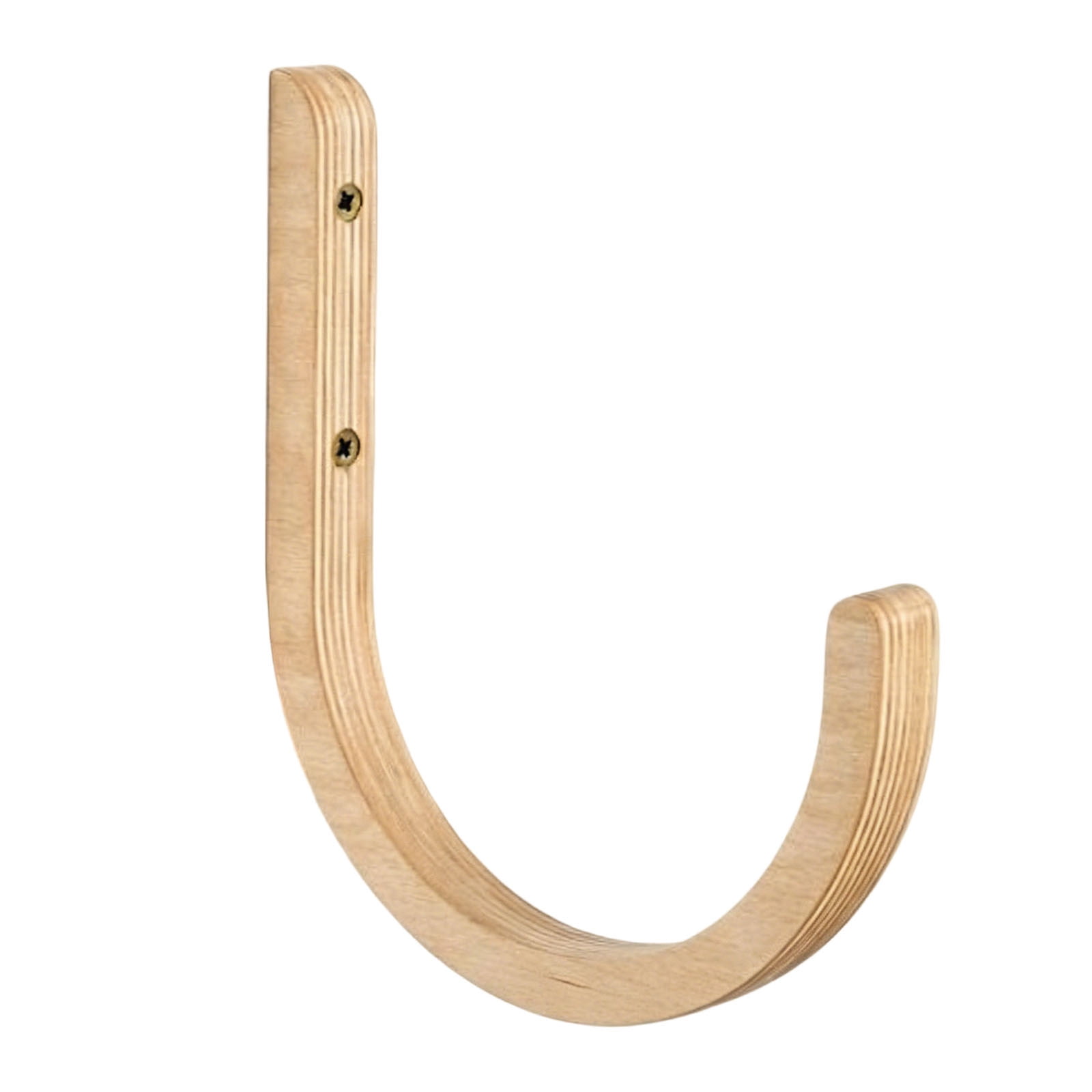Wooden Wall Mounted Yoga Mat Storage Rack for Home Organization and Fitness Accessories Wall Shelf Holder for Mats Bands and Small Gear 2PCS