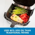 thumbnail image 3 of Kenmore 8 Qt Air Fryer, 1700W, 12 Cooking Presets, Digital Touch Screen, Stainless Steel, 3 of 10