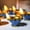 A#2, variant on Floating LED Candles Waterproof 12 Pack Battery Operated Tea Lights with Warm Yellow Flashing Flame for Vase,Pool,Spa,Bathroom,Wedding,Party Decor Flameless Electric Lamp for Home Indoor Outdoor