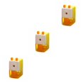 thumbnail image 3 of serony Hand Pencil Sharpener Manual Pen Cutting Sharpening Machine Office Stationery yellow 3Set, 3 of 6