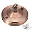 thumbnail image 4 of Milaget Ceiling Rose Hook Plate Ceiling Lamp Bases Living Room Chandelier Part Lamp Base red bronze, 4 of 7
